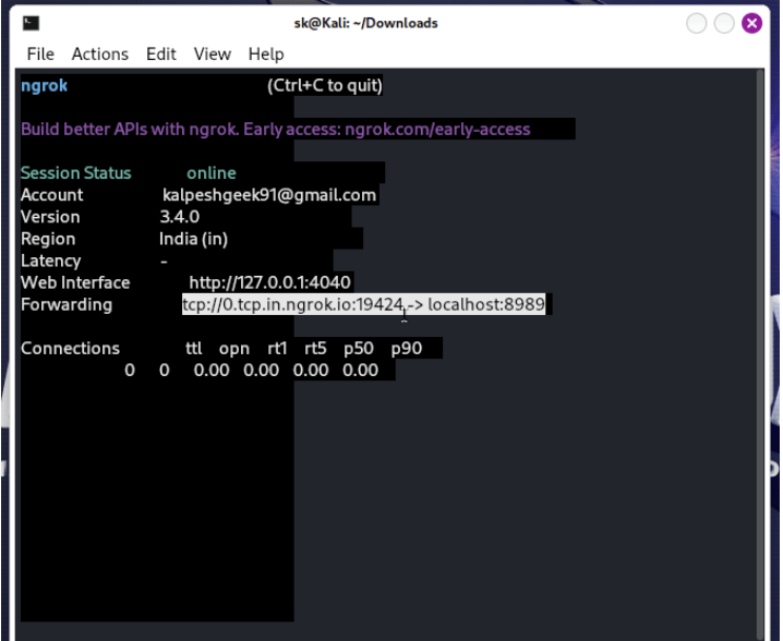 Add Authtoken Command