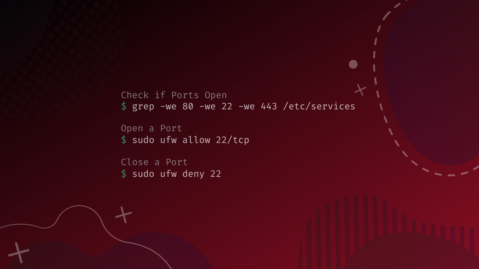 Check Open Port Ubuntu