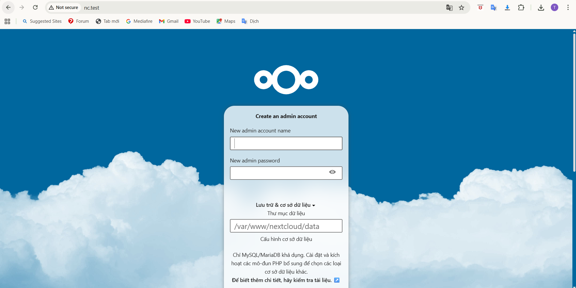 Nextcloud Setup