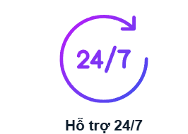 Hỗ trợ 24/7